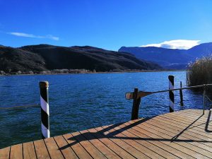 Privatstrand am Kalterer See